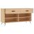 Bancheta pantofar, stejar sonoma, 102x35x55 cm, lemn prelucrat GartenMobel Dekor