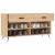 Bancheta pantofar, stejar sonoma, 102x35x55 cm, lemn prelucrat GartenMobel Dekor