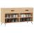 Bancheta pantofar, stejar sonoma, 102x35x55 cm, lemn prelucrat GartenMobel Dekor