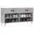 Bancheta pantofar, gri beton, 102x35x55 cm, lemn prelucrat GartenMobel Dekor
