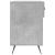 Bancheta pantofar, gri beton, 102x35x55 cm, lemn prelucrat GartenMobel Dekor