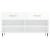 Bancheta pantofar, alb extralucios, 102x35x55 cm, lemn compozit GartenMobel Dekor