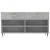Bancheta pantofar, gri beton, 102x35x55 cm, lemn prelucrat GartenMobel Dekor