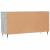 Bancheta pantofar, gri beton, 102x35x55 cm, lemn prelucrat GartenMobel Dekor