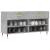 Bancheta pantofar, gri beton, 102x35x55 cm, lemn prelucrat GartenMobel Dekor