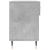 Bancheta pantofar, gri beton, 102x35x55 cm, lemn prelucrat GartenMobel Dekor