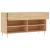 Bancheta pantofar, stejar sonoma, 102x35x55 cm, lemn prelucrat GartenMobel Dekor