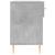 Bancheta pantofar, gri beton, 102x35x55 cm, lemn prelucrat GartenMobel Dekor