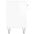 Bancheta pantofar, alb extralucios, 102x35x55 cm, lemn compozit GartenMobel Dekor