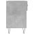 Bancheta pantofar, gri beton, 102x35x55 cm, lemn prelucrat GartenMobel Dekor