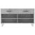 Bancheta pantofar, gri beton, 102x35x55 cm, lemn prelucrat GartenMobel Dekor
