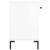 Bancheta pantofar, alb extralucios, 102x35x55 cm, lemn compozit GartenMobel Dekor
