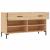 Bancheta pantofar, stejar sonoma, 102x35x55 cm, lemn prelucrat GartenMobel Dekor
