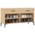Bancheta pantofar, stejar sonoma, 102x35x55 cm, lemn prelucrat GartenMobel Dekor