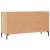 Bancheta pantofar, stejar sonoma, 102x35x55 cm, lemn prelucrat GartenMobel Dekor