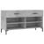 Bancheta pantofar, gri beton, 102x35x55 cm, lemn prelucrat GartenMobel Dekor