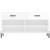 Bancheta pantofar, alb extralucios, 102x35x55 cm, lemn compozit GartenMobel Dekor