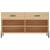 Bancheta pantofar, stejar sonoma, 102x35x55 cm, lemn prelucrat GartenMobel Dekor