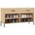 Bancheta pantofar, stejar sonoma, 102x35x55 cm, lemn prelucrat GartenMobel Dekor
