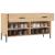 Bancheta pantofar, stejar sonoma, 102x35x55 cm, lemn prelucrat GartenMobel Dekor