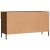 Bancă de pantofi, stejar maro, 102x35x55 cm, lemn prelucrat GartenMobel Dekor