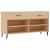 Bancheta pantofar, stejar sonoma, 102x35x55 cm, lemn prelucrat GartenMobel Dekor