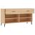 Bancheta pantofar, stejar sonoma, 102x35x55 cm, lemn prelucrat GartenMobel Dekor