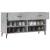 Bancheta pantofar, gri beton, 102x35x55 cm, lemn prelucrat GartenMobel Dekor