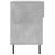 Bancheta pantofar, gri beton, 102x35x55 cm, lemn prelucrat GartenMobel Dekor