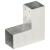 Conector de grindă, formă L, 71 x 71 mm, metal galvanizat GartenMobel Dekor