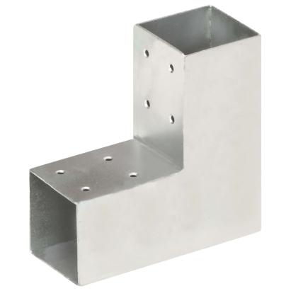 Conector de grindă, formă L, 71 x 71 mm, metal galvanizat GartenMobel Dekor