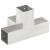 Conector de grindă, formă X, 71 x 71 mm, metal galvanizat GartenMobel Dekor