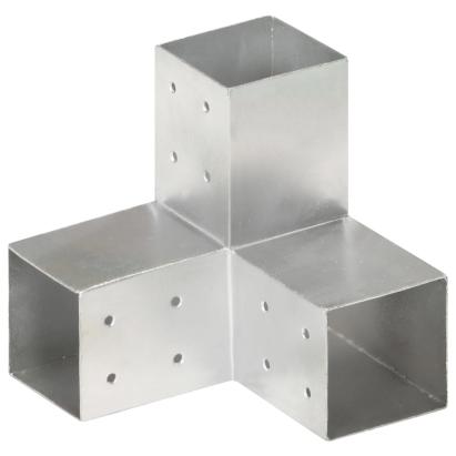 Conector de grindă, formă Y, 81 x 81 mm, metal galvanizat GartenMobel Dekor