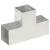 Conectori grindă, formă T, 4 buc, 101x101 mm, metal galvanizat GartenMobel Dekor