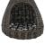Casă de pisici cu pernă, gri, 40x60 cm, salcie naturală, teepee GartenMobel Dekor