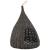 Casă de pisici cu pernă, gri, 40x60 cm, salcie naturală, teepee GartenMobel Dekor