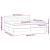 Pat box spring cu saltea, gri taupe, 200x200 cm, textil GartenMobel Dekor