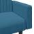 Set canapea 2 piese, albastru, catifea GartenMobel Dekor