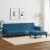 Set canapea 2 piese, albastru, catifea GartenMobel Dekor