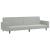 Set canapea, 2 piese, gri deschis, catifea GartenMobel Dekor