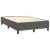 Pat box spring cu saltea, gri închis, 120x190 cm, catifea GartenMobel Dekor