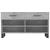 Bancheta pantofar, gri beton, 102x35x55 cm, lemn prelucrat GartenMobel Dekor