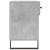 Bancheta pantofar, gri beton, 102x35x55 cm, lemn prelucrat GartenMobel Dekor