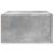 Noptiere montate pe perete 2 buc. gri beton 35x35x20 cm GartenMobel Dekor