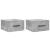 Noptiere montate pe perete 2 buc. gri beton 35x35x20 cm GartenMobel Dekor