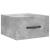 Noptiere montate pe perete 2 buc. gri beton 35x35x20 cm GartenMobel Dekor