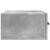 Noptiere montate pe perete 2 buc. gri beton 35x35x20 cm GartenMobel Dekor
