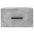 Noptiere montate pe perete 2 buc. gri beton 35x35x20 cm GartenMobel Dekor