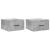 Noptiere montate pe perete 2 buc. gri beton 35x35x20 cm GartenMobel Dekor