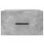 Noptiere montate pe perete 2 buc. gri beton 35x35x20 cm GartenMobel Dekor